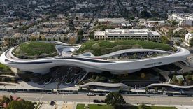 No es coincidencia que este museo en Los Ángeles, California, parezca sacado de la película Star Wars.