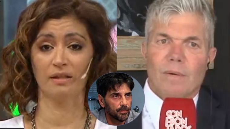 Carla Conte y Fernando Burlando se trenzaron en vivo.