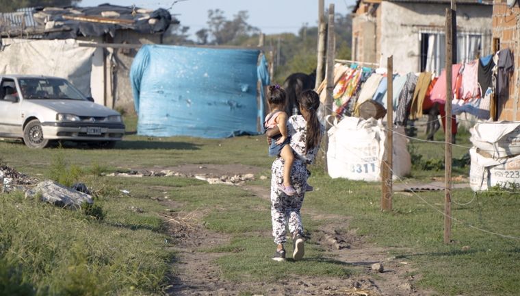 Miles de niñas, niños y adolescentes viven en la pobreza Foto: Cáritas Argentina