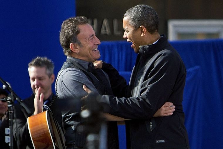 Bruce Springsteen y Barack Obama Foto: Vanity Fair