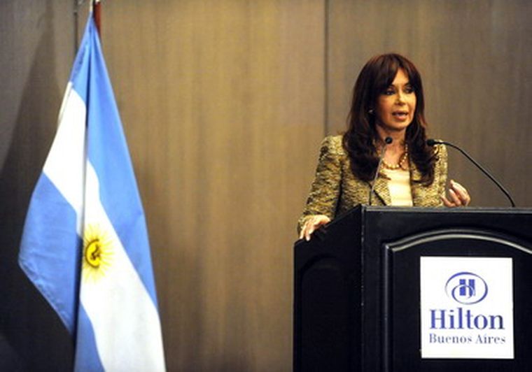 Cristina ha repuntado inesperadamente en las encuestas de imagen. Foto: TELAM