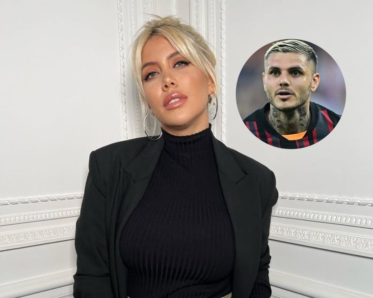 Se sumó otro capítulo al eterno conflicto de la modelo y el futbolista. Foto: Instagram @wanda_nara @mauroicardi.