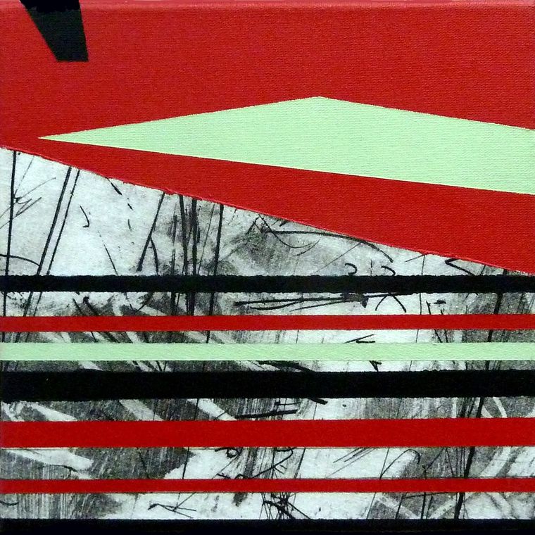 Alicia Díaz Rinaldi. Lineal 20 X 20 (Acrílico sobre tela) 2015 Alicia Díaz Rinaldi. Lineal 20 X 20 (Acrílico sobre tela) 2015