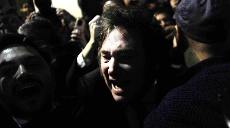 Milei fue el ganador de las PASO y el Gobierno tomó duras medidas Foto: Télam