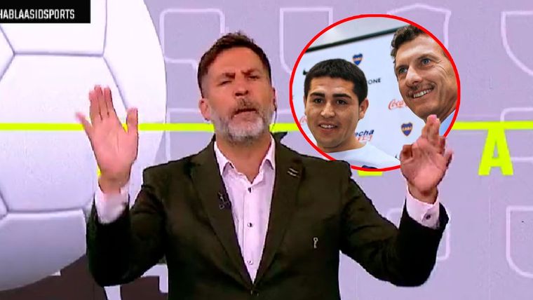 Toti Pasman fue lapidario con Riquelme y Macri tras la suspensión de las elecciones en Boca Foto: D Sports