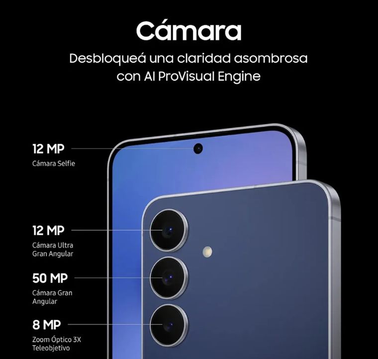 Oferta fuerte en Mercado Libre: el Galaxy S25 FE bajó de $1.799.999 a $1.499.999 y se puede financiar en 12 cuotas. Oferta fuerte en Mercado Libre: el Galaxy S25 FE bajó de $1.799.999 a $1.499.999 y se puede financiar en 12 cuotas.