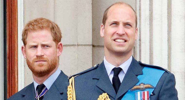 Principe Harry y William