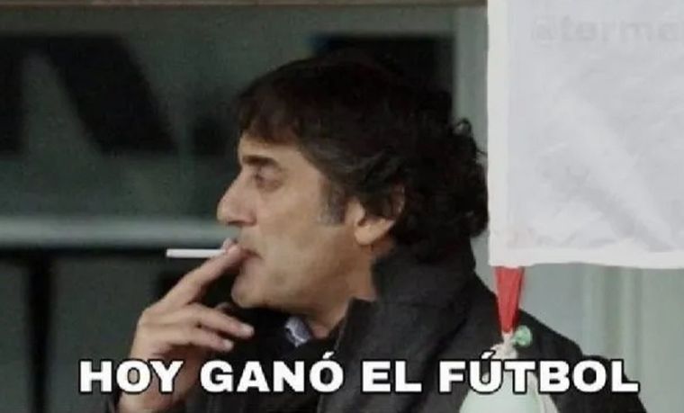 Los hinchas de River disfrutaron la goleada del equipo de Demichelis.
