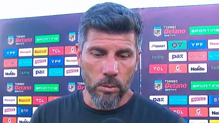 Pedernera se mostró confiado en dar vuelta el mal presente. Foto: Captura ESPN