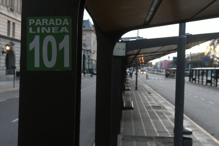 La UTA confirmó un nuevo paro de colectivos Foto: Télam