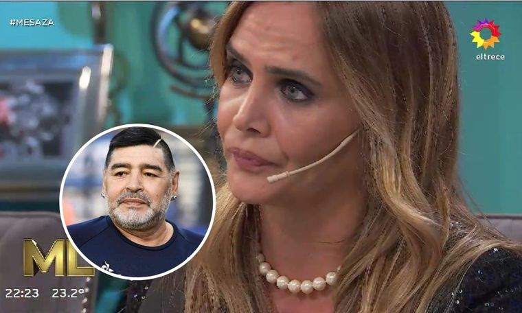 Amalia Granata hizo una fuerte acusación contra Diego Maradona La diputada se cruzó con Rocío Oliva en la mesa de Mirtha Legrand