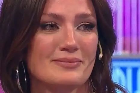 Paula Chaves se mostró profundamente conmovida durante su participación en el canal de streaming Olga. / Captura TV Paula Chaves se mostró profundamente conmovida durante su participación en el canal de streaming Olga. / Captura TV