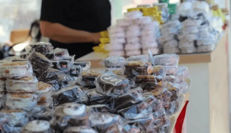 Los alfajores de Rawson. Los alfajores de Rawson.