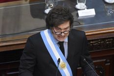Javier Milei apuntó contra Kicillof y CFK, y aseguró que mantiene el diálogo con Macri. Foto: Juan Mateo Aberastain/MDZ