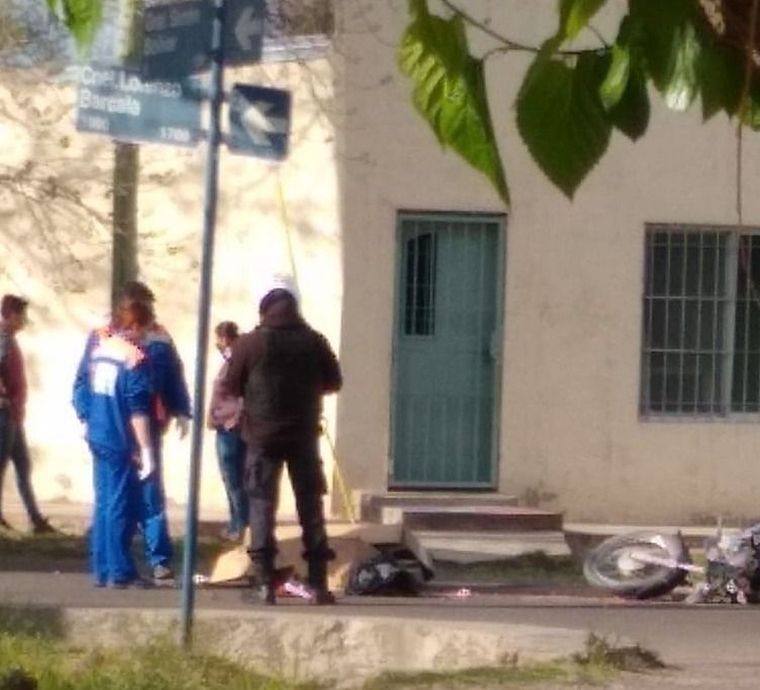 El accidente se registró esta mañana en el departamento mendocino de San Rafael. Foto: MediaMendoza