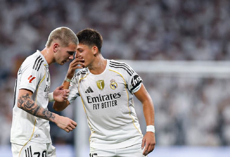 Xabi Alonso y el tremendo elogio a Franco Mastantuono tras debutar con el Real Madrid. Xabi Alonso y el tremendo elogio a Franco Mastantuono tras debutar con el Real Madrid.