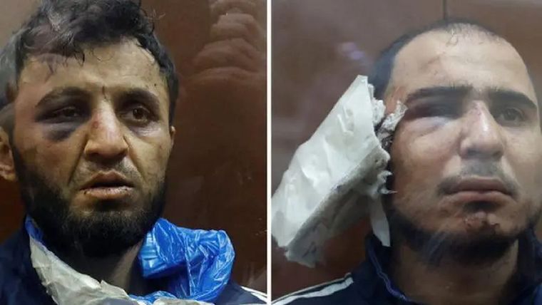 Los hombres identificados como Dalerjon Mirzoev (izquierda) y Saidakrami Murodali Raskhabalizoda. Foto: REUTERS