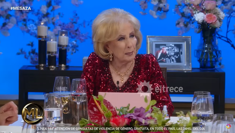 Mirtha habló sobre Julieta Prandi en el programa. Foto: captura de video YouTube/ El Trece. Mirtha habló sobre Julieta Prandi en el programa. Foto: captura de video YouTube/ El Trece.