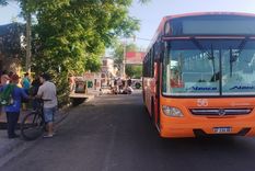 La zona, minutos después del accidente. Foto: gentileza.