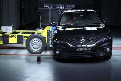 MDZol | Suzuki Baleno Prueba de choque