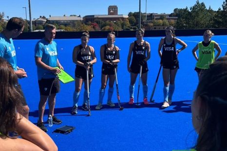 Las Leonas siguen trabajando de cara al FIH Pro League. Las Leonas siguen trabajando de cara al FIH Pro League.