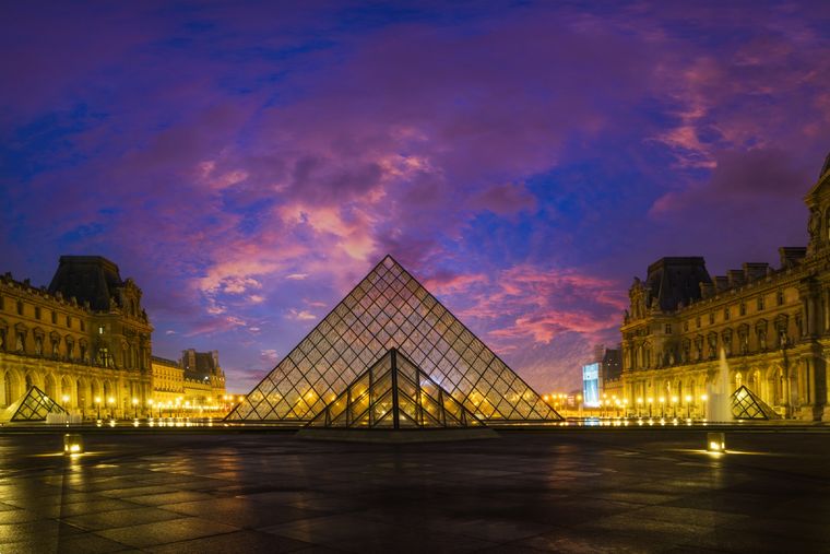 El museo de Louvre en París Foto: Shutterstock
