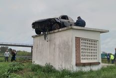 El accidente se registró en la localidad entrerriana de Colonia Hugues. Foto: San José Web.