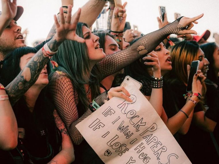 Miles de fanáticos aguardan para ver a sus artistas favoritos Foto: Instagram @lollapaloozaar