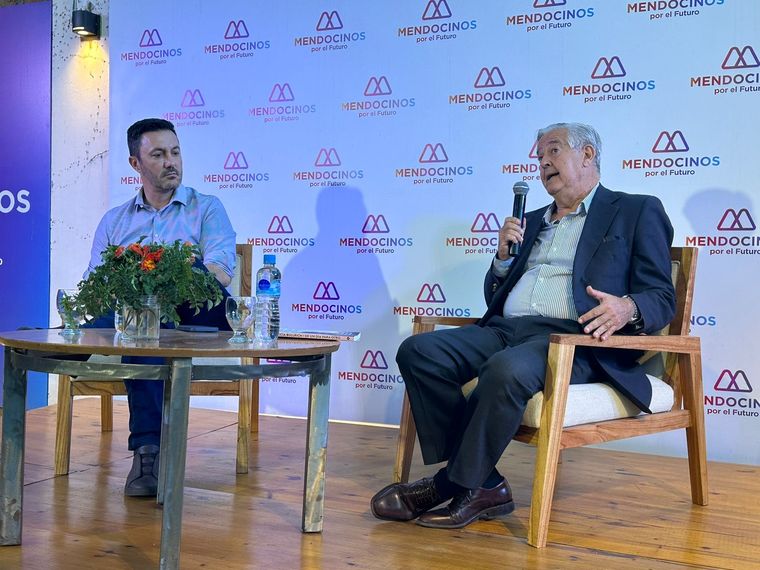 Marcelo Rozas Garay junto a Luis Petri Foto: Prensa Mendocinos por el Futuro