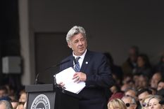 El presidente de la Sociedad Rural, Nicolás Pino, manifestó su sorpresa por la rapidez con que se agotó el cupo establecido por el decreto 682/2025. (Foto: Juan Mateo Aberastain)