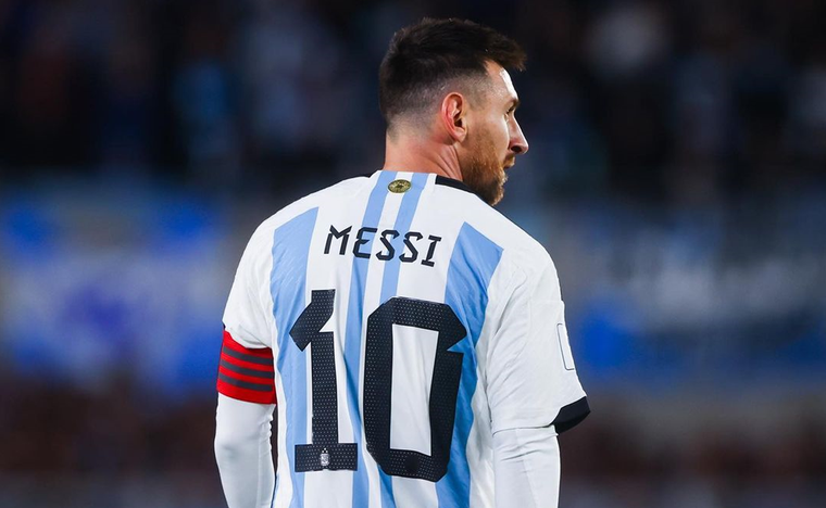 Messi sumó un nuevo partido con la Selección Foto: Instagram Messi