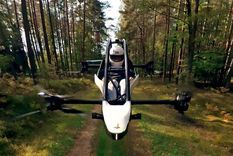 La aeronave eléctrica, un suceso. Foto: Jetson Aero/ Facebook