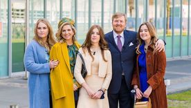 La familia real holandesa ya prepara a su heredera: la princesa Amalia. Foto: Instagram. 