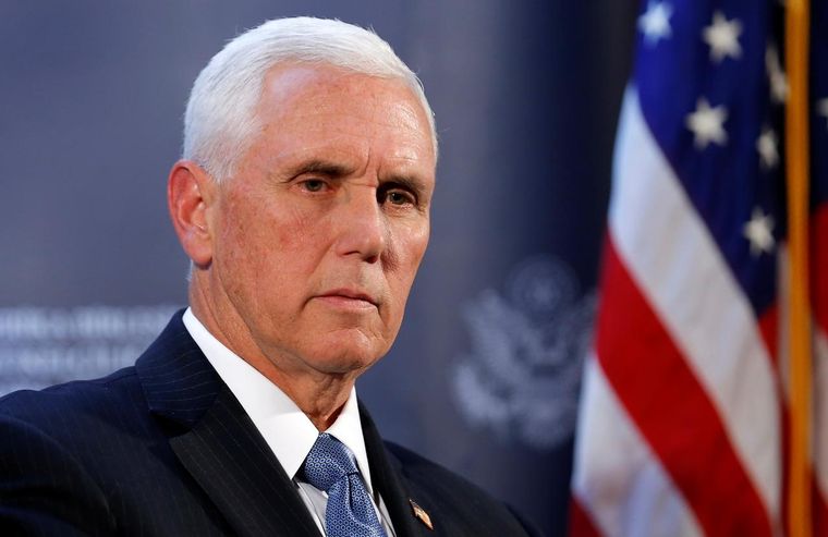 El vicepresidente de EEUU, Mike Pence.