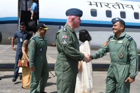 El jefe de la Fuerza Aérea británica ratificó que la defensa de Malvinas es “innegociable”. El jefe de la Fuerza Aérea británica ratificó que la defensa de Malvinas es “innegociable”.