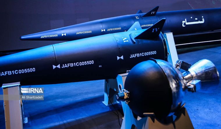 misil hipersónico Fattah Irán El misil hipersónico Fattah, de Irán, fue probado con éxito. Foto: Irna.