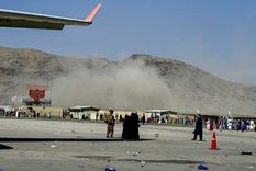 El aeropuerto de Kabul, escenario de violencia. Foto: Foto de Archivo