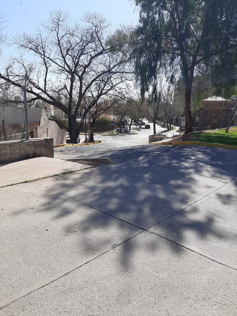 La nueva rampa en Godoy Cruz. Foto: Vecinos del barrio maestros provinciales