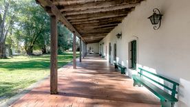 Santa Coloma conserva su identidad rural con calles arboladas, construcciones centenarias y una fuerte tradición comunitaria. Foto: Gobierno Argentino