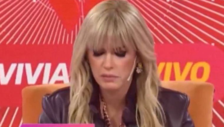 Viviana Canosa se quebró en vivo. Foto: Captura ElTrece