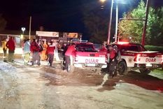 A primera hora de este jueves comenzó el operativo de búsqueda en la base del Cerro Champaquí para dar con un joven extraviado en la zona Foto: Radio Positiva