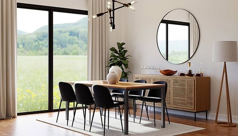 El espejo redondo es la nueva tendencia para decorar. El espejo redondo es la nueva tendencia para decorar. 