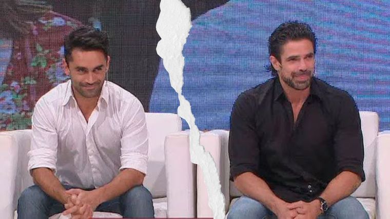 Qué pasó entre Gonzallo Heredia y Luciano Castro. / Captura de TV