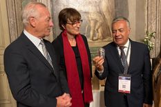 Alfredo Cornejo, al frente del grupo mendocino que participa en la reunión de las Great Wine Capitals.