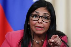 Delcy Rodríguez, vicepresidenta de Venezuela