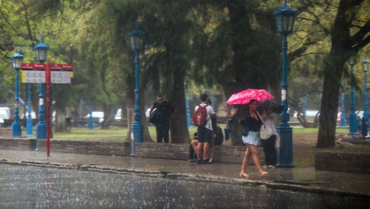 Se anuncian precipitaciones y una máxima de 8ºC Foto: Santiago Tagua/MDZ