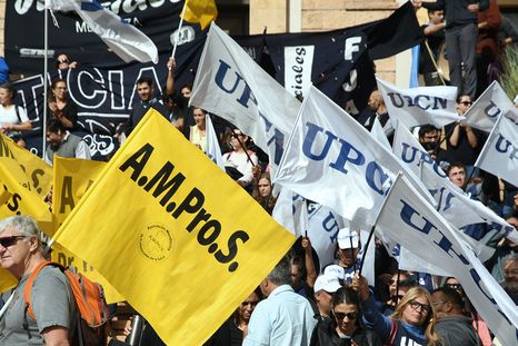 El combativo dirigente gremial que fue electo por tres años más Foto: Rodrigo DAngelo / MDZ
