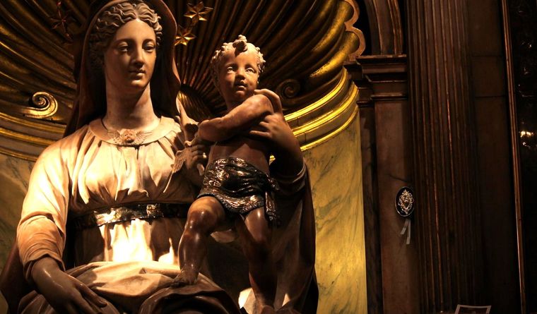 Virgen del Parto La Virgen del Parto es venerada en Roma. Foto: Civitavecchia.