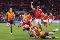 Los europeos se clasificaron a cuartos del Mundial tras golear a los Wallabies. Foto: World Rugby Cup