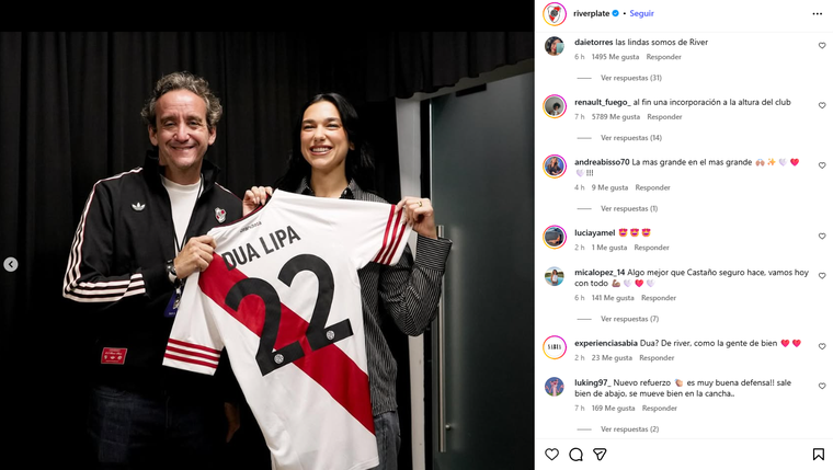 El posteo que generó emoción. Créditos: Instagram El posteo que generó emoción. Créditos: Instagram